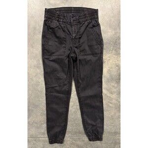 Level 99 Anthropologie Womens Joggers Pants Gray Size 29 Zipped Stretch